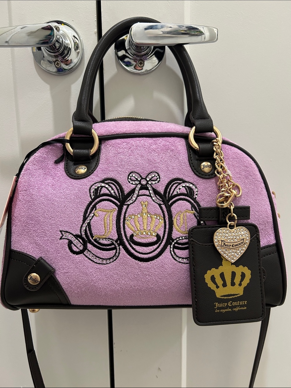 Juicy Couture Exclusive (NWT) Juicy Lovers Club Bowler Bag